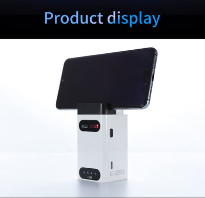 Clavier De Projection Laser sans Fil, Clavier Virtuel Bluetooth avec Souris/Support Mobile, Clavier Portable Pleine Taille pour PC, Tablette Téléphonique  Bluetooth
