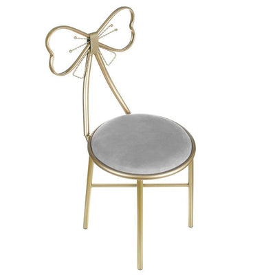 Chaise pour Coiffeuse en similicuir Butterfly - AULUXE.FR