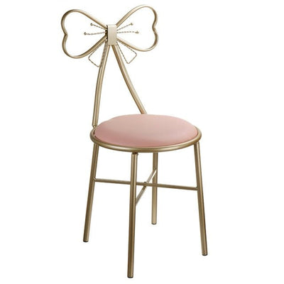 Chaise pour Coiffeuse en similicuir Butterfly - AULUXE.FR