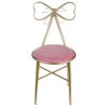 Chaise pour Coiffeuse en similicuir Butterfly - AULUXE.FR