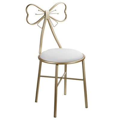 Chaise pour Coiffeuse en similicuir Butterfly - AULUXE.FR