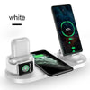 NEW 6 in 1 Wireless Charger For Apple Watch 6 5 4 3 iPhone 12 11 X XS XR 8 Airpods Pro Samsung Xiaomi 10W Qi Fast Charging Stand