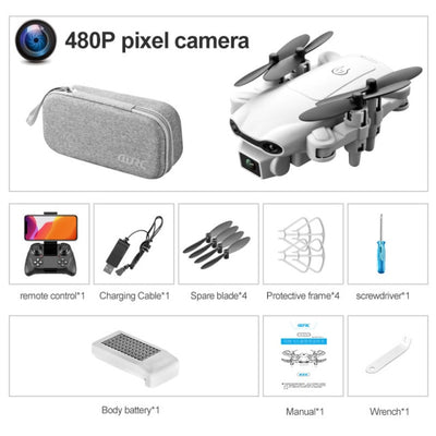 Drone 4k Dual Camera HD grand Angle Camera 1080P WIFI